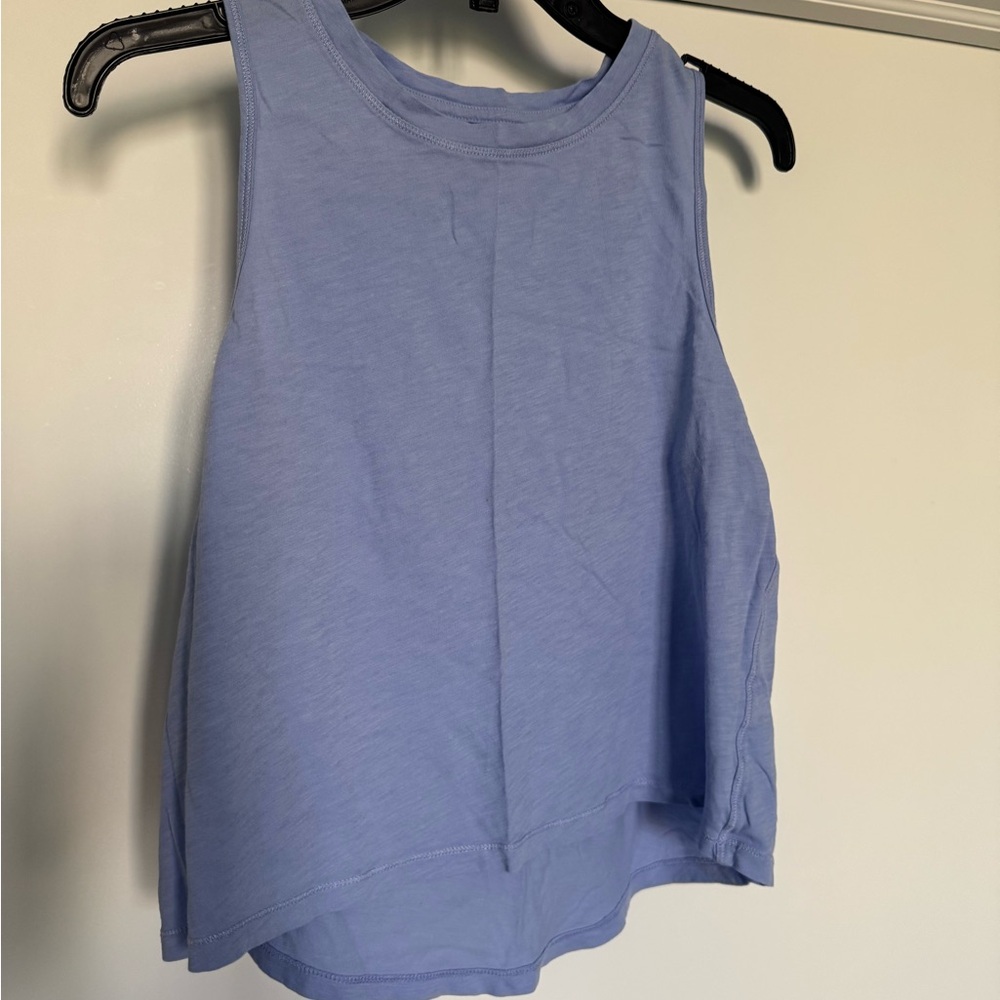 Women's Sleeveless Blue Top